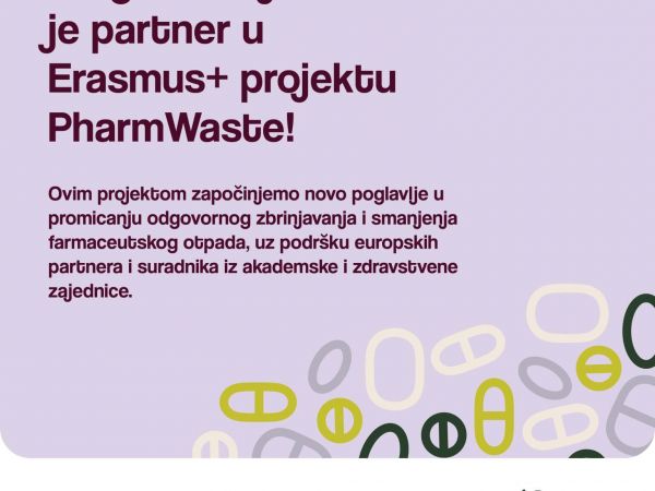 Progressus je partner u Erasmus+ projektu PharmWaste!